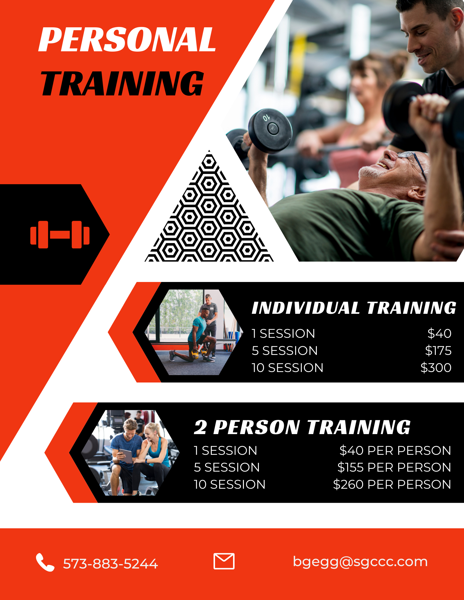 Personal Training | SGCCC